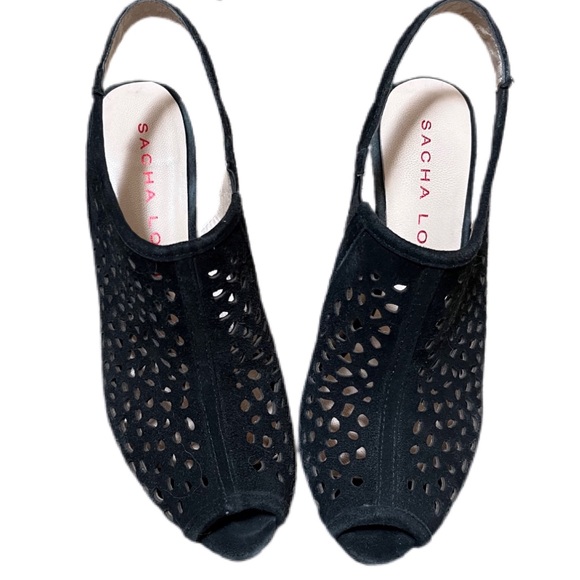 Sasha London Laser Cut Wedges - Picture 4 of 9